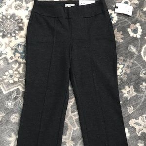 Straight Mid Rise Pants